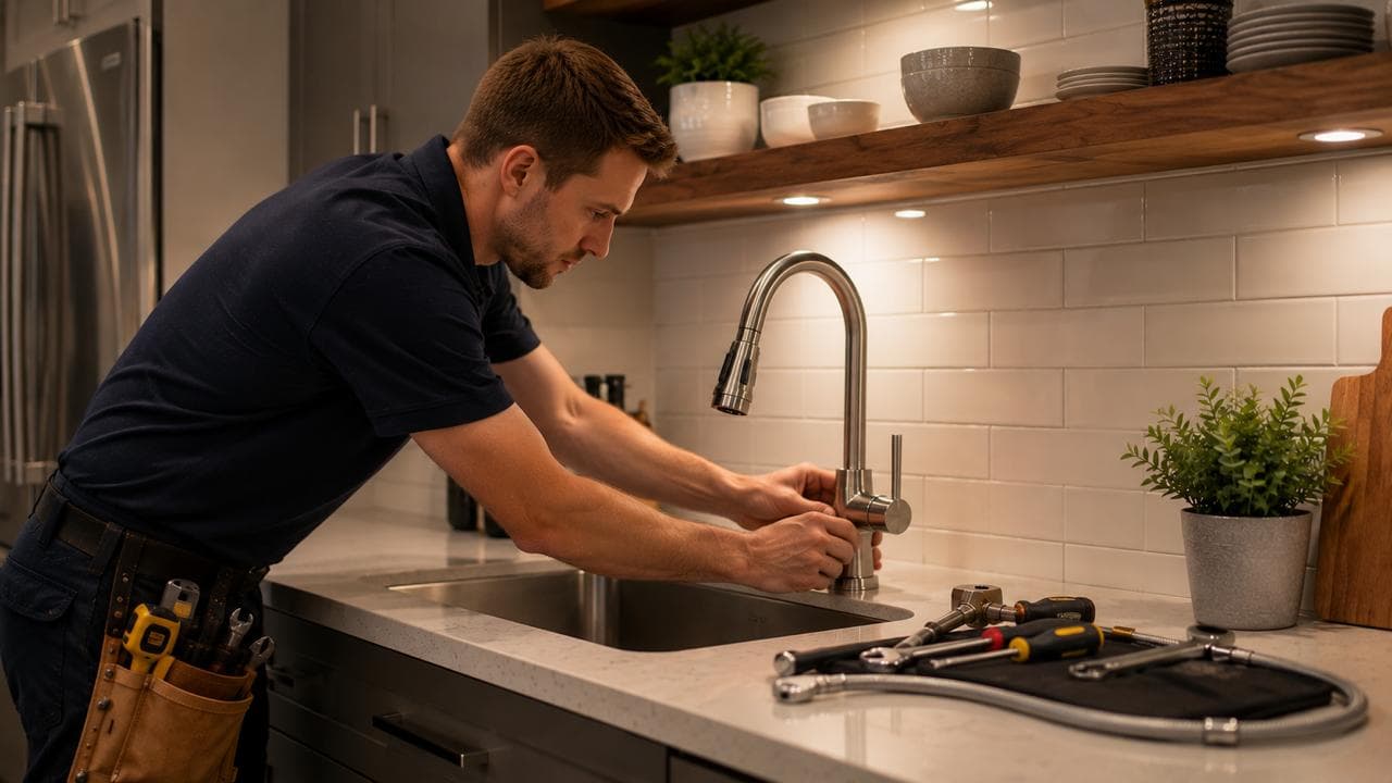 Kitchen Faucet Replacement in Chicago
