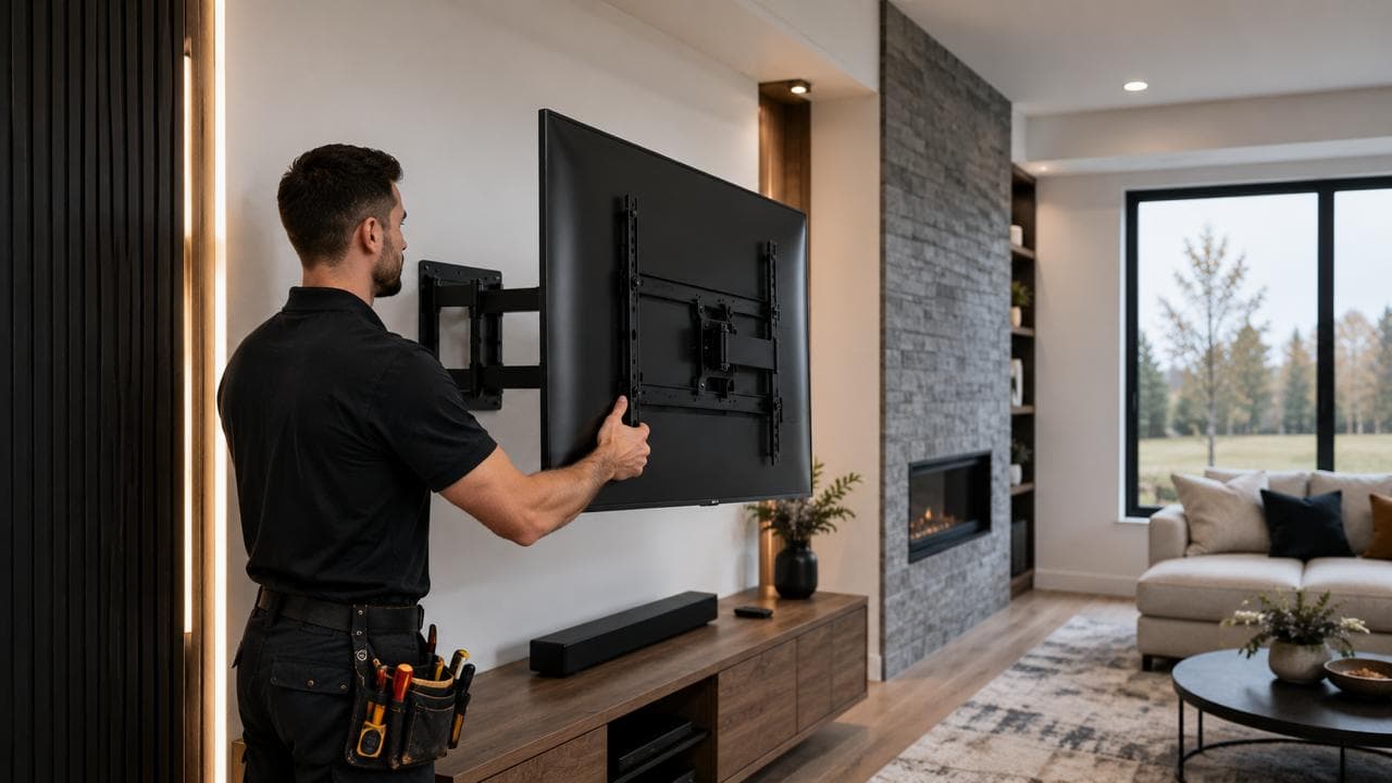 Why should you trust the TV wall mounting professionals at FixPro Solutions?